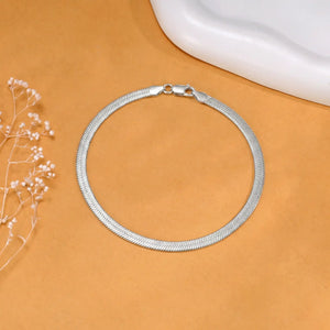 Twin Drift 925 Silver Chain Anklet