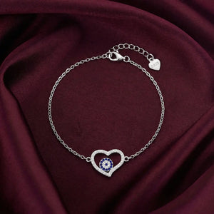 heart charm bracelet
