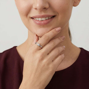 Lumina Star 925 Sterling Silver Ring on Model