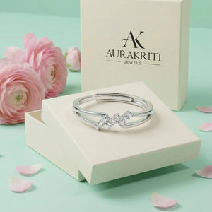 Lumina Wave 925 Sterling Silver Ring Packaging
