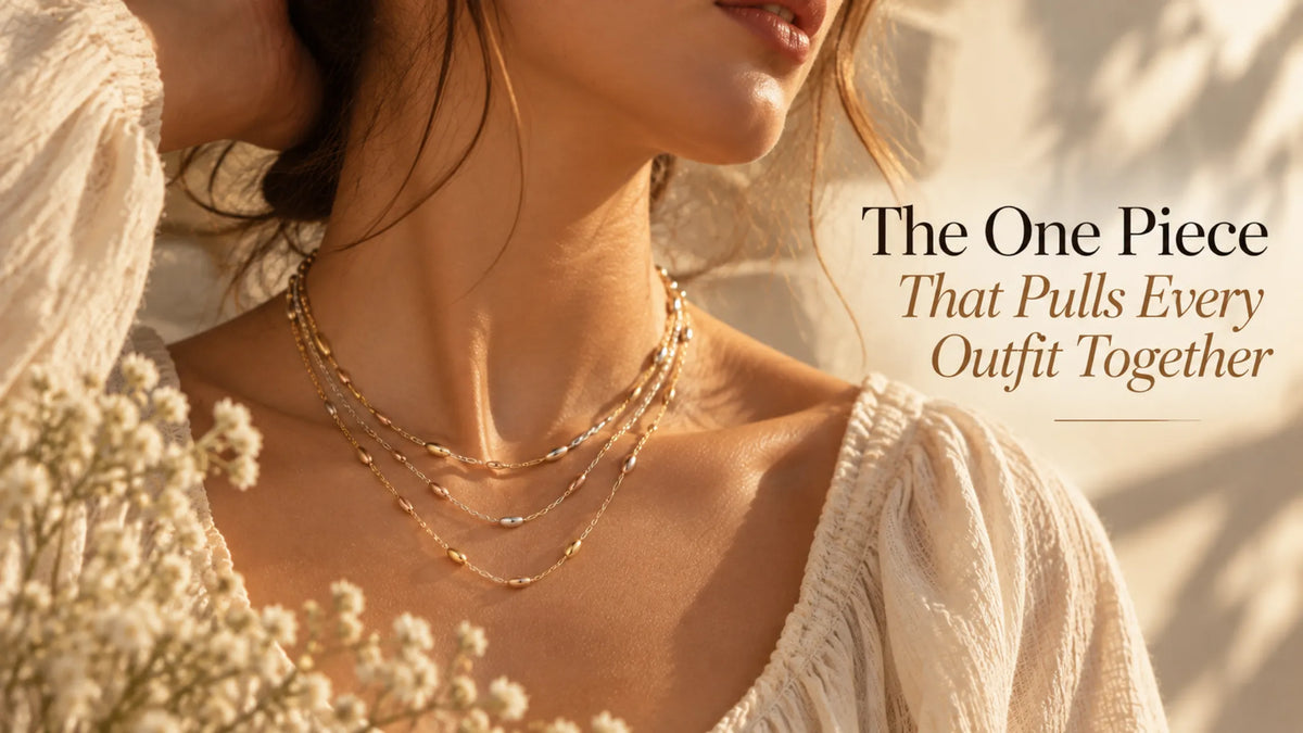 Desk to Dinner: How to Style a Silver Necklace for Women from Casual Fits to Night-Out Looks