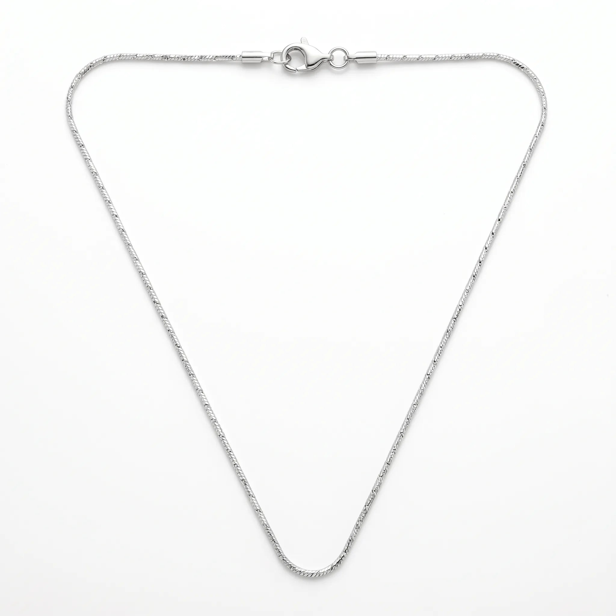 925 Sterling Silver Box Chain Necklace