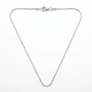 925 Sterling Silver Box Chain Necklace