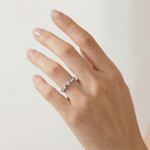 Eterna Pulse 925 Sterling Silver Ring on Hand