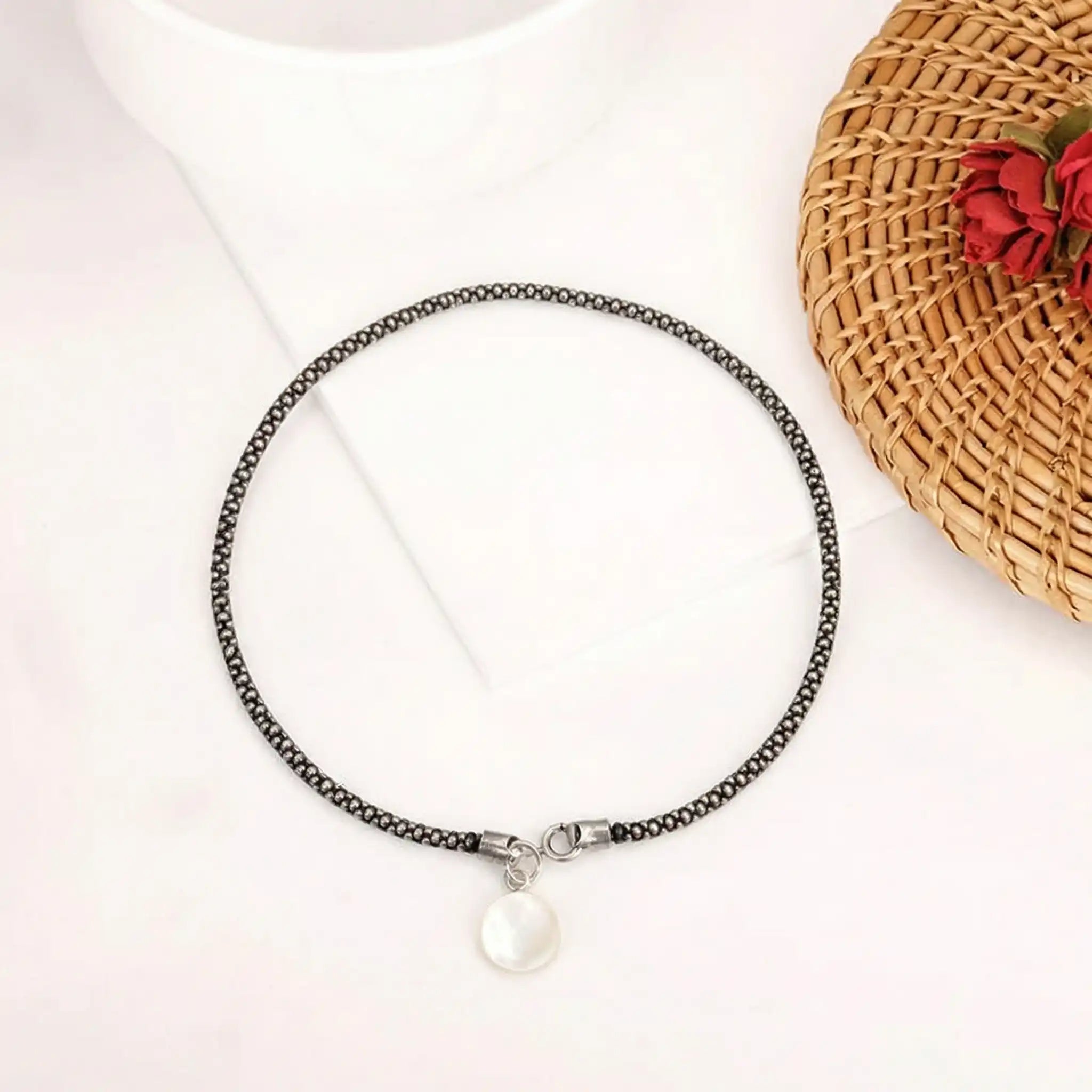 Pearl Charm Anklet
