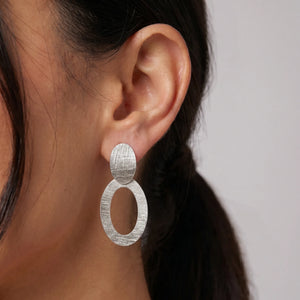 925 silver drop earrings