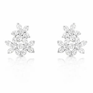 Sylva Spark 925 Sterling Silver Stud Earrings for Women