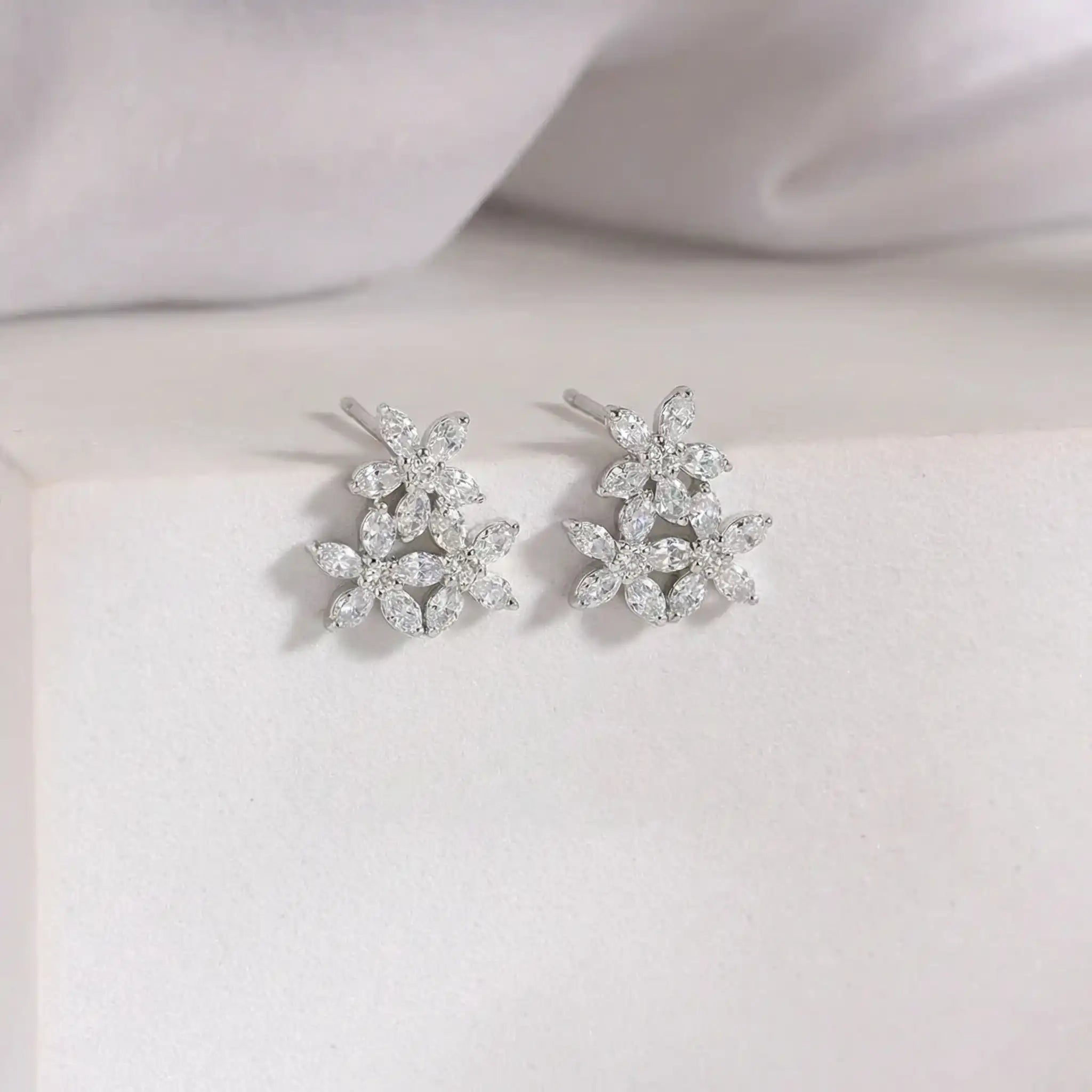 Sylva Spark 925 Sterling Silver Earrings for Women