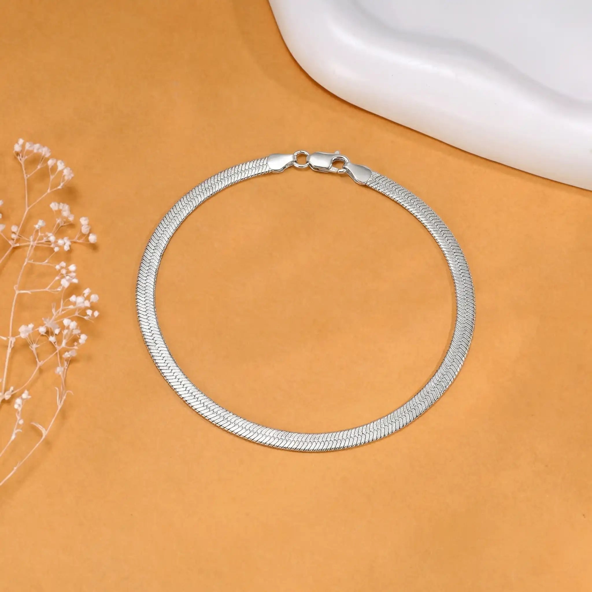 Twin Drift Chain Anklet
